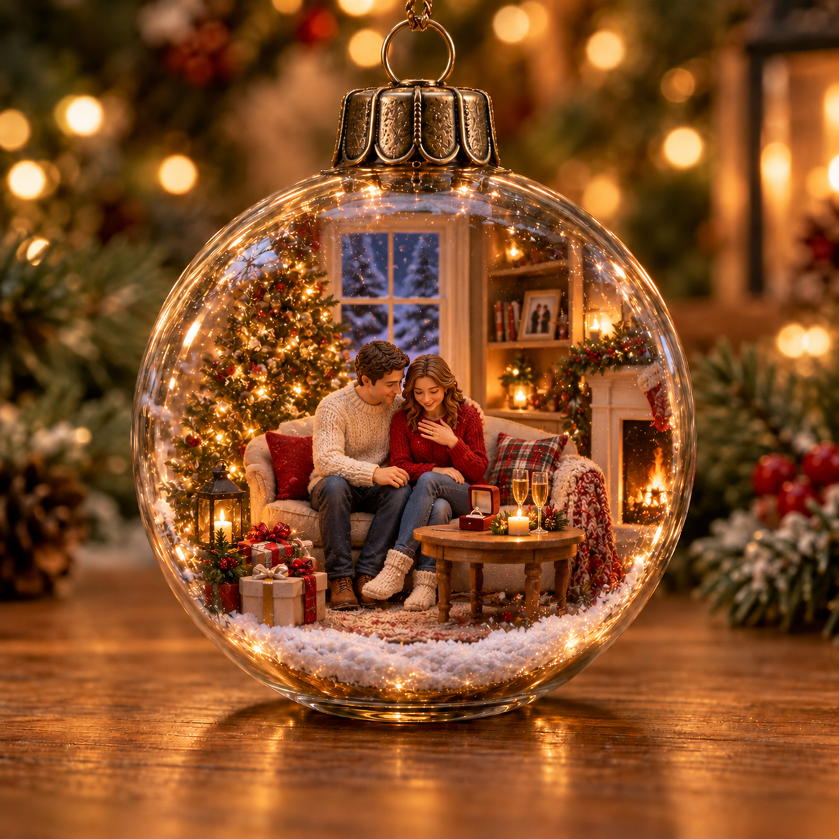 Light-Up First Christmas Keepsake Ornament Collection