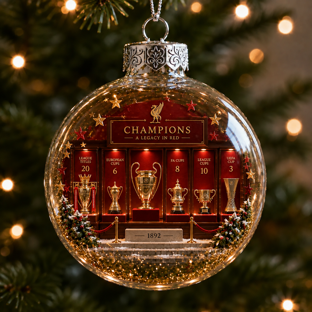 Light-Up Football Heritage Ornament