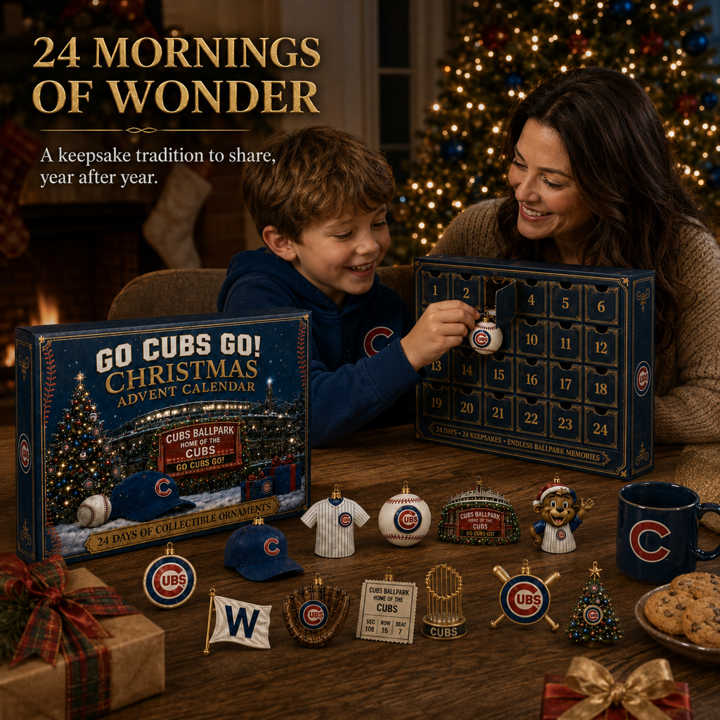 Go Cubs Go! Baseball Christmas Advent Calendar