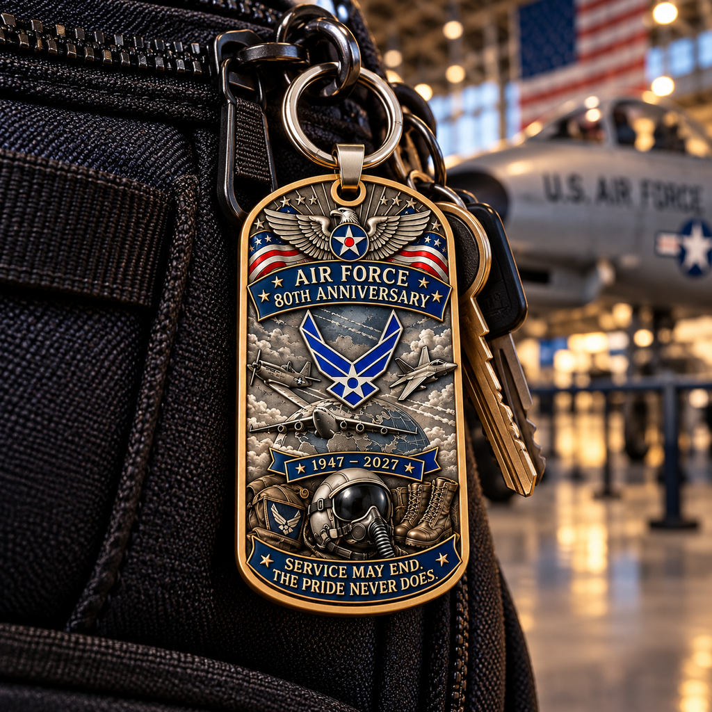 Air Force 80th Anniversary Commemorative Keychain