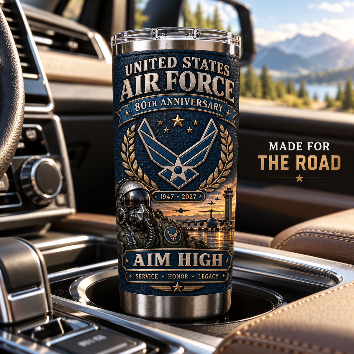 U.S. Air Force 80th Anniversary Tumbler