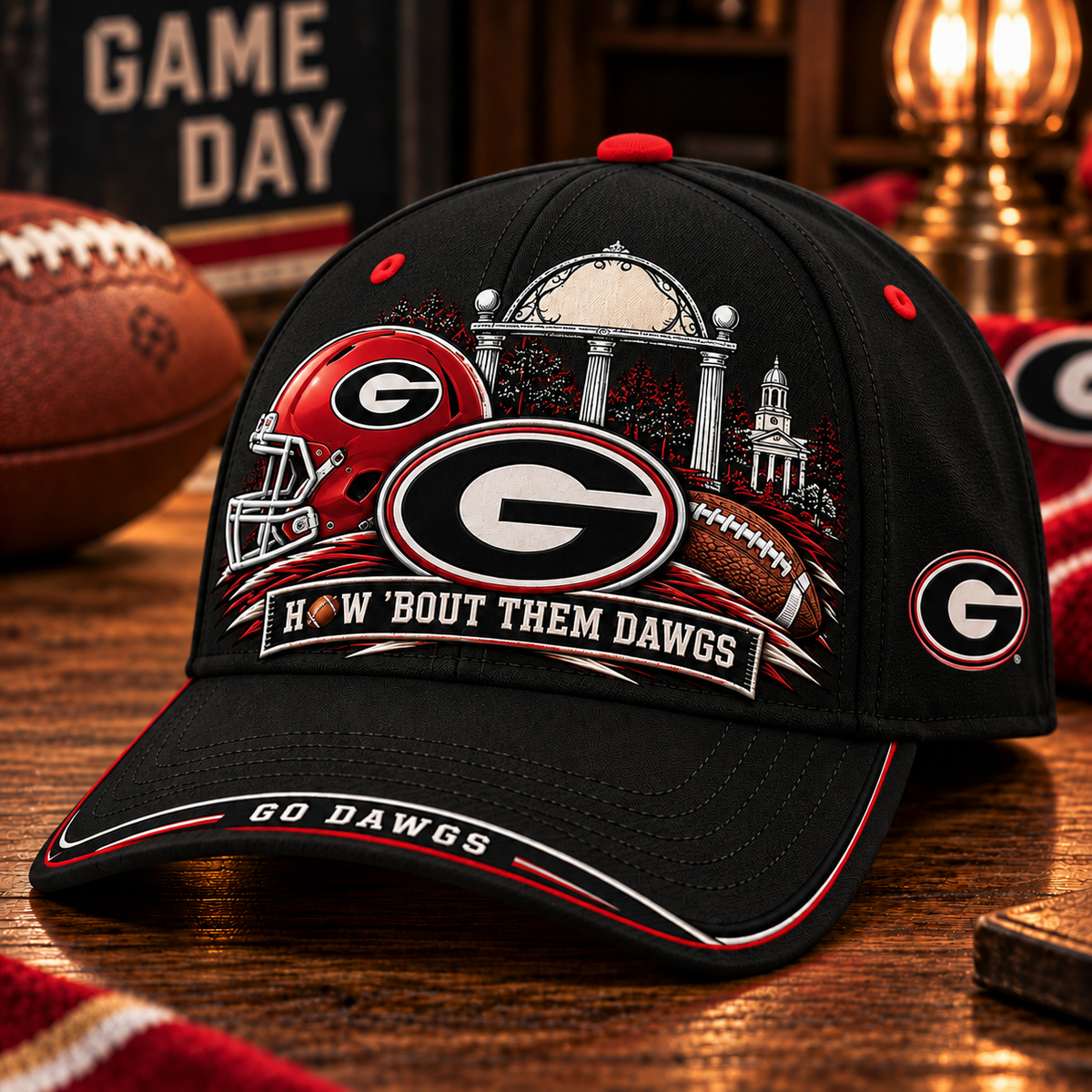 Dawgs Football Fan Cap