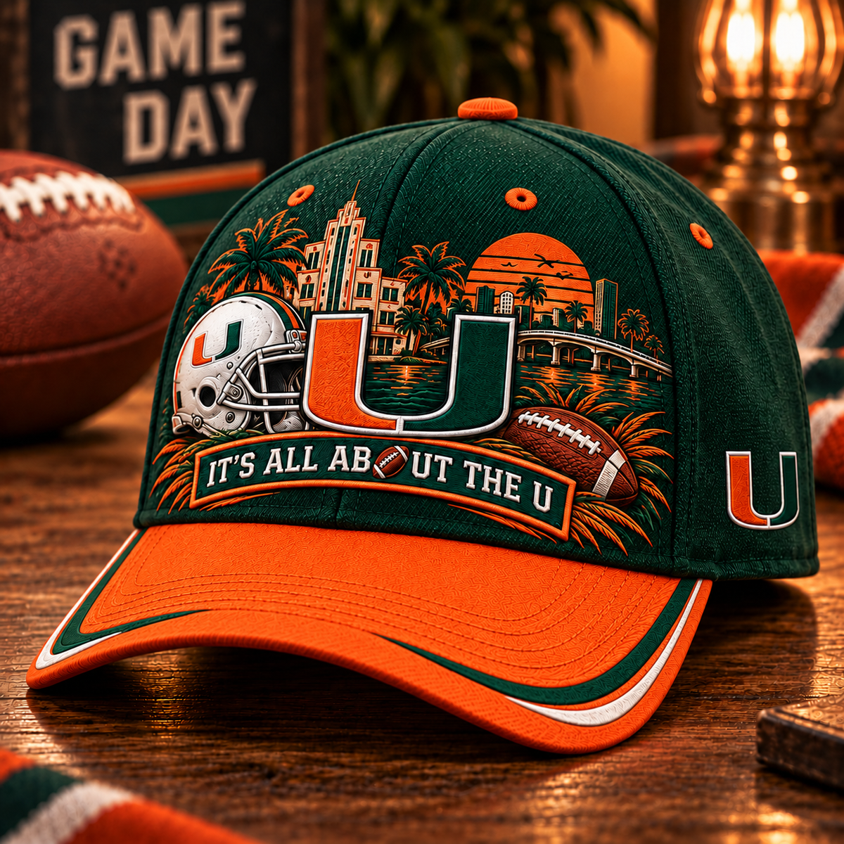 Hurricanes Football Heritage Cap
