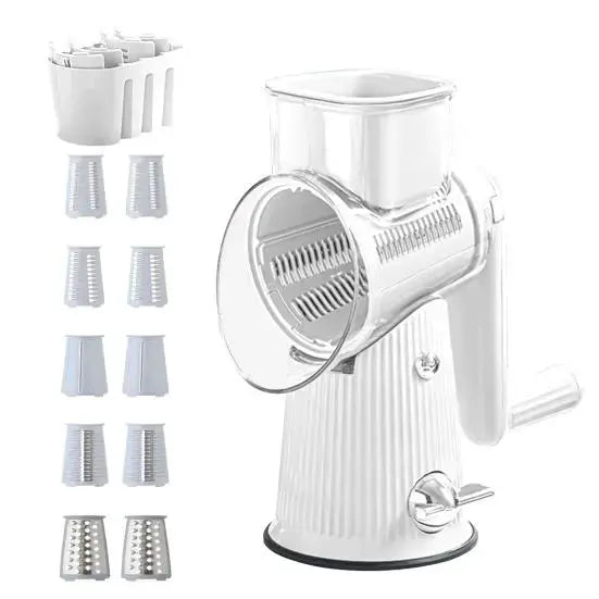 Sikunuo | 5-in-1 Redating Mandoline Slicer for Crispy, Healthy Vegetable Snacks