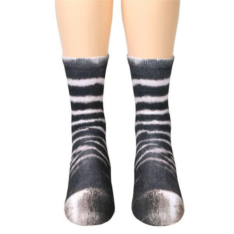Sikunuo | Cat Paw 3D Printed Unisex Socks