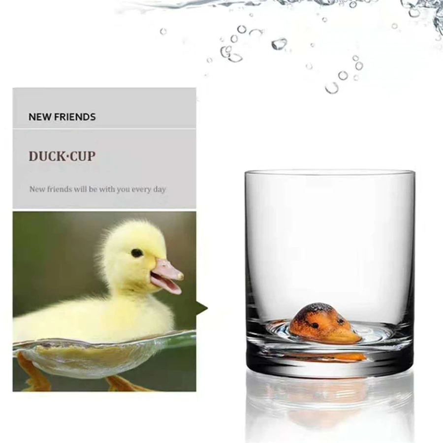 Sikunuo | 3D Animal Ultra Clear Unique Wine Glass