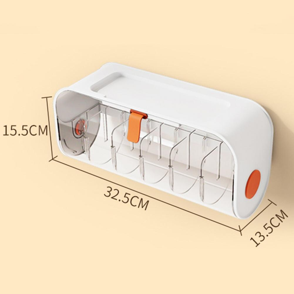 Sikunuo | Punch-Free Wall Clothes Organizer Storage Box