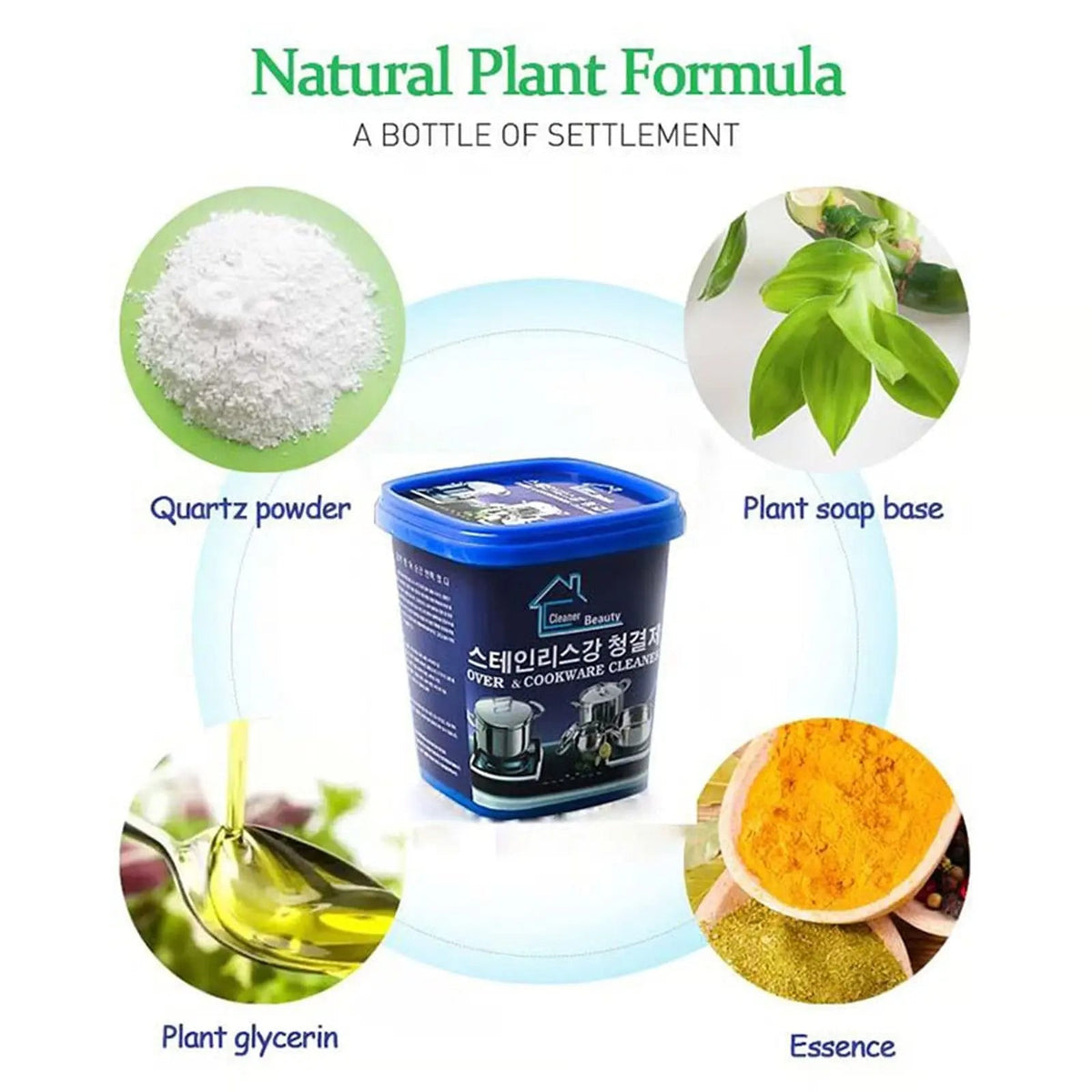 Sikunuo | 500 g Stainless Steel Cleaning Paste – Cleans, Polishes & PRedects in one step!