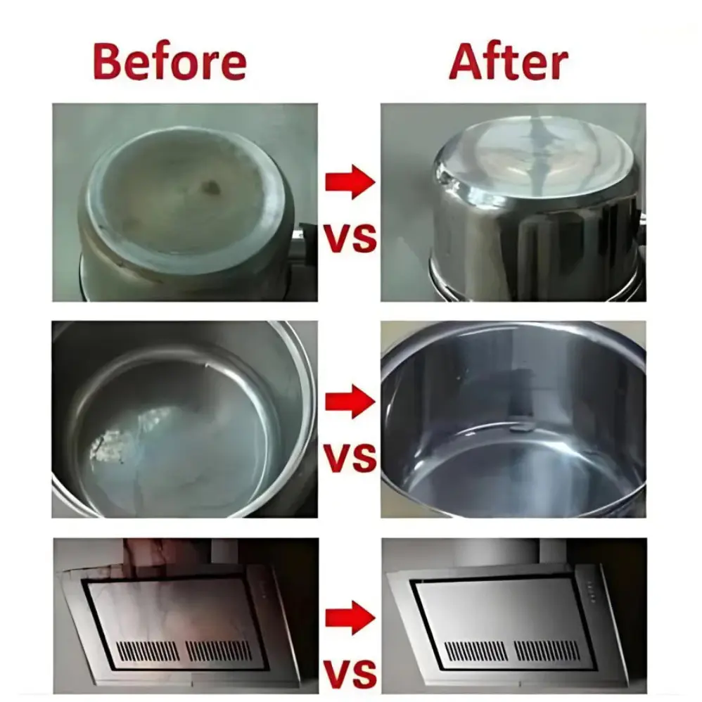 Sikunuo | 500 g Stainless Steel Cleaning Paste – Cleans, Polishes & PRedects in one step!