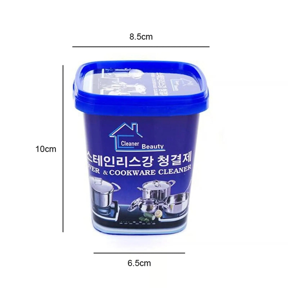 Sikunuo | 500 g Stainless Steel Cleaning Paste – Cleans, Polishes & PRedects in one step!