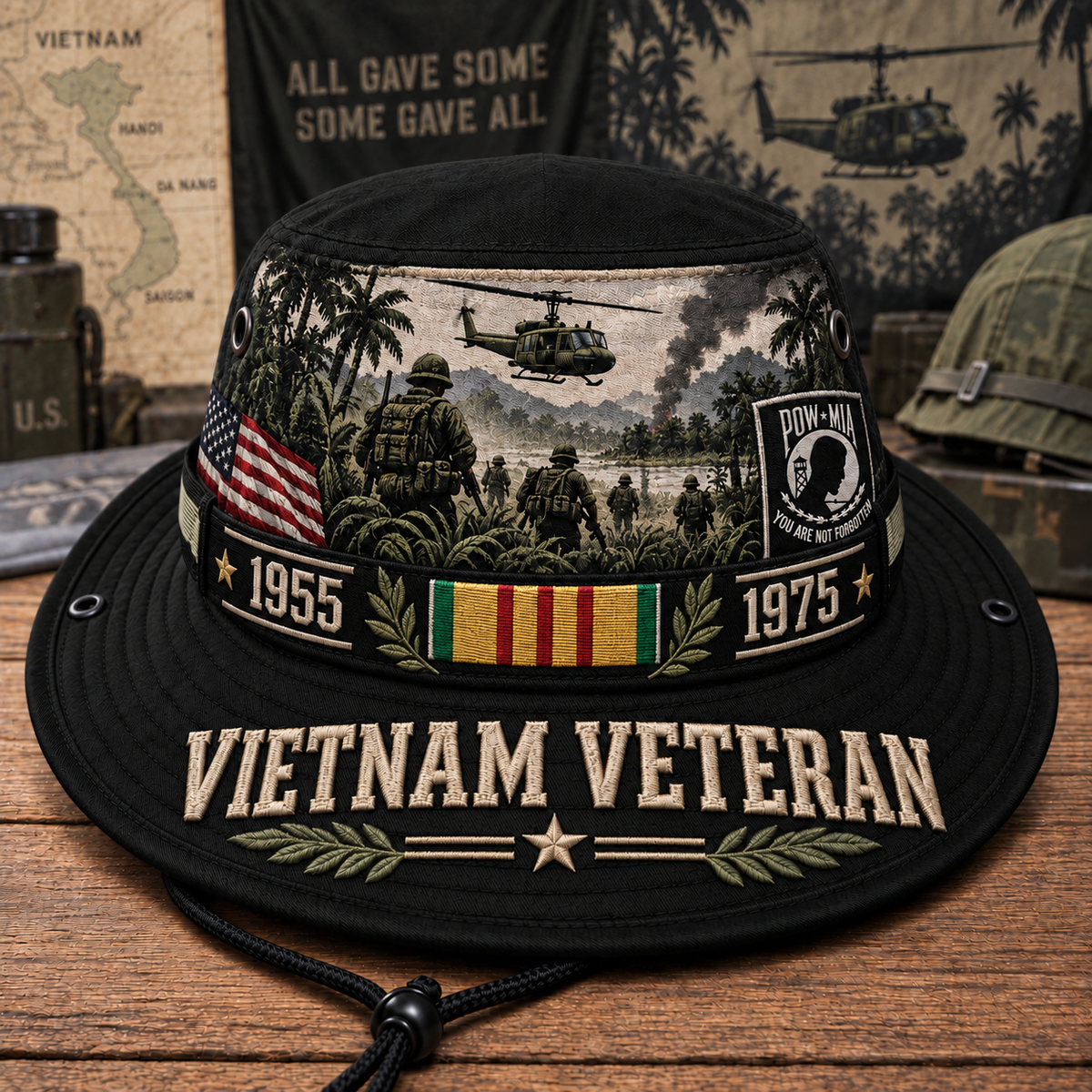Vietnam Veteran Tribute Boonie Hat