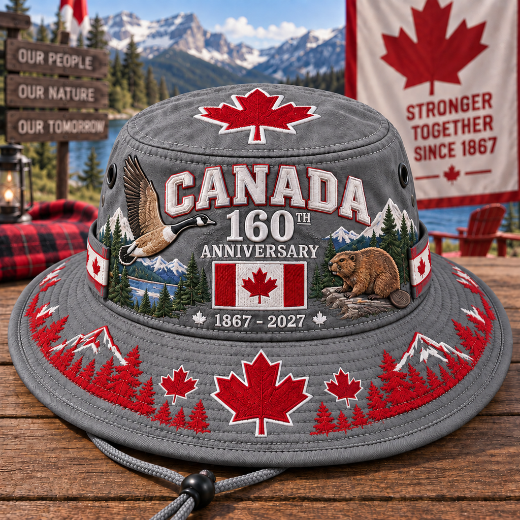 Canada 160th Anniversary Commemorative Boonie Hat