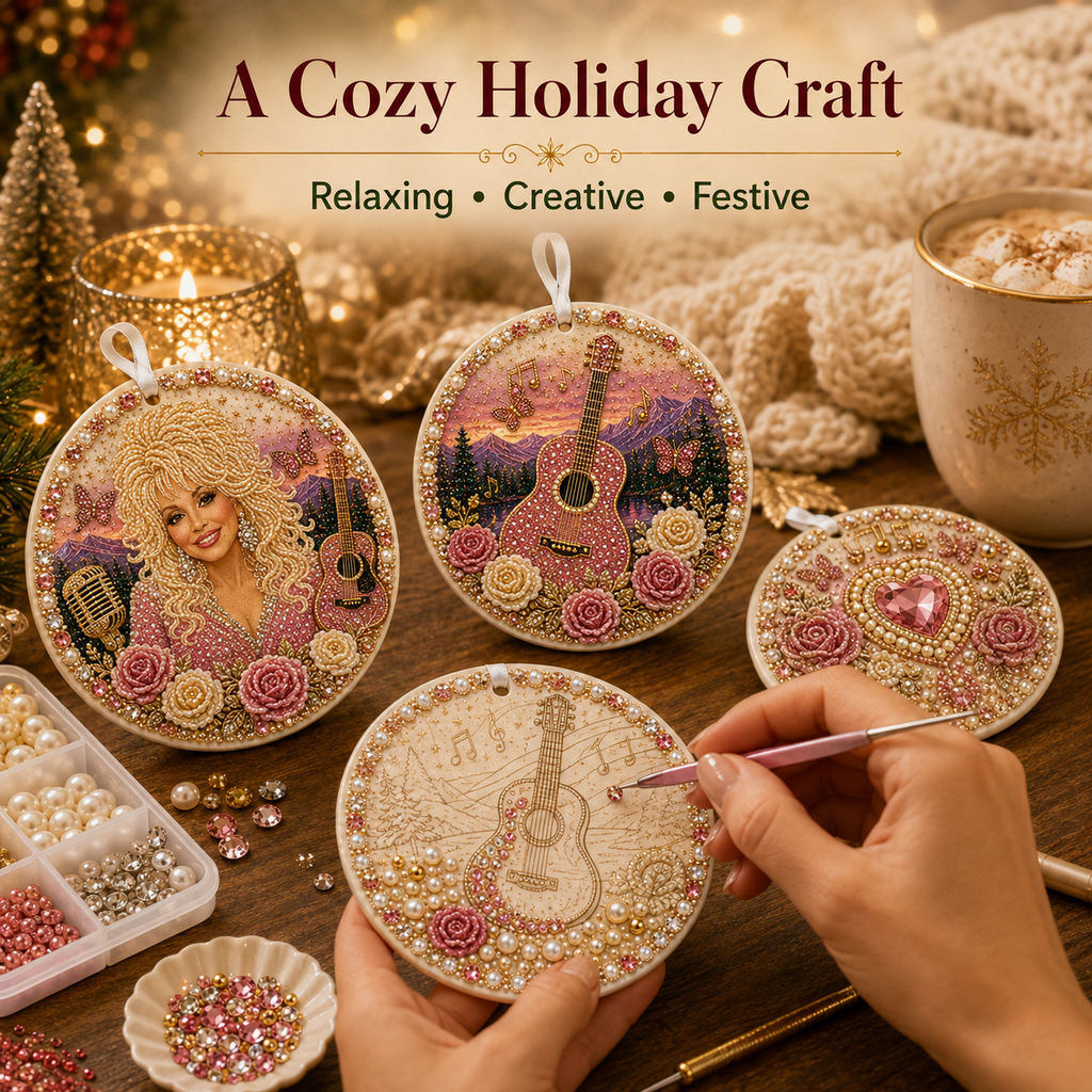 Forever In Song DIY Pearl & Gem Memorial Ornament Collection