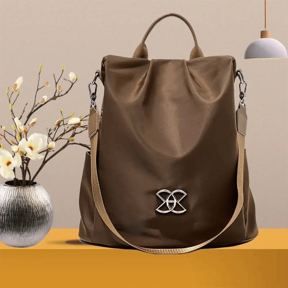 Sikunuo | Large Volume Theft-Proof Backpack — Secure Travel Backpack with Hidden Zipper