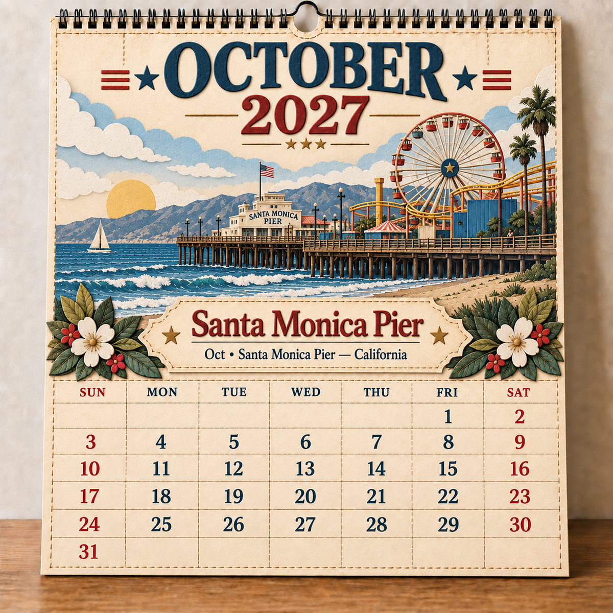 2027 America’s Iconic Landmarks Wall Calendar