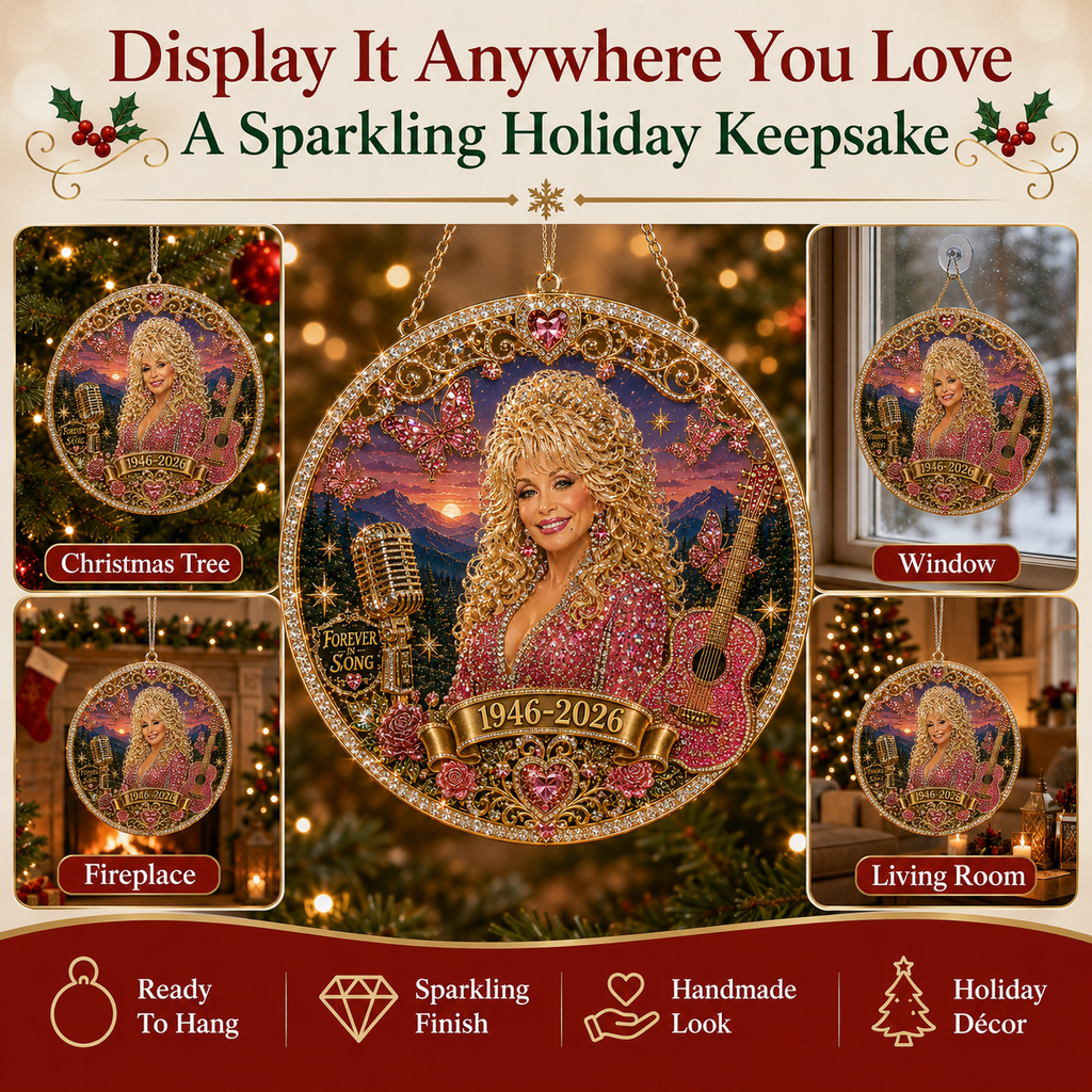 Forever in Song Memorial Diamond Art Hanging Ornament