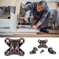 Sikunuo | 5+5 | Removable Zinc Alloy Corner Connector – Stable & Rustproof