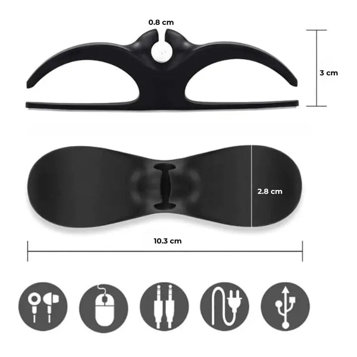 Sikunuo | 5+5 Self-adhesive cable organizer