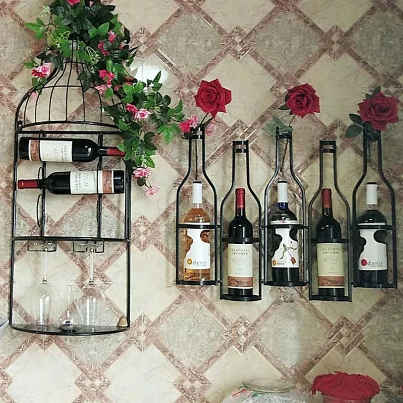 Sikunuo | Iron Hang Wine Rack