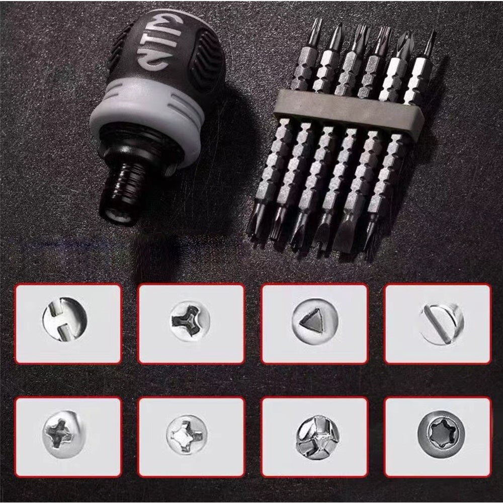 Sikunuo | Quick Helper Multifunctional Ratchet Screwdriver Set