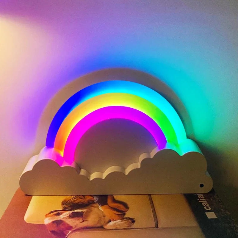 Sikunuo | Dreamy Rainbow 3D LED Night Lamp