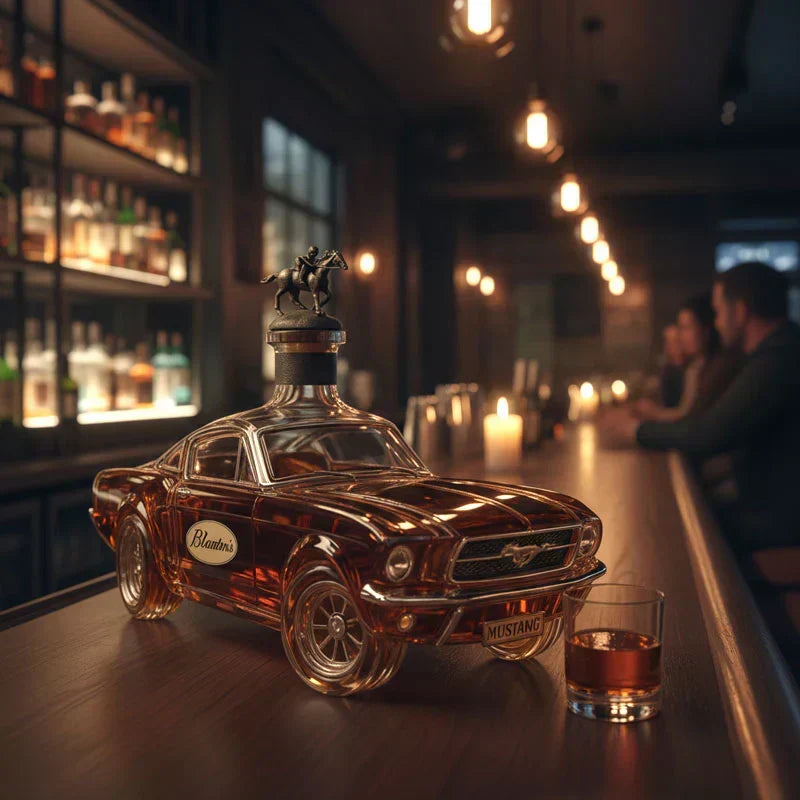 Sikunuo | OutlawFlask | Limited Edition Bronco Whiskey Bottle
