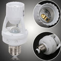 Sikunuo | 360 Rotating Motion Sensor Socket Switch Led Bulb Base