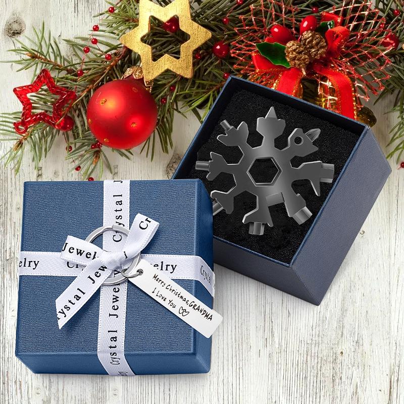 Sikunuo | Snowflake - MultiTool 18-in-1 Stainless Steel Portable for Outdoor Adventures