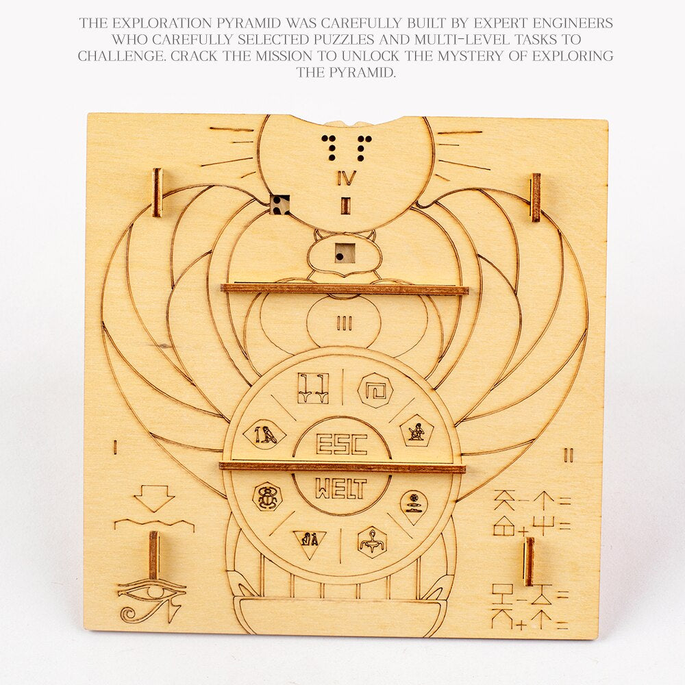 Sikunuo | Wooden Assemble The Pyramid of Maya