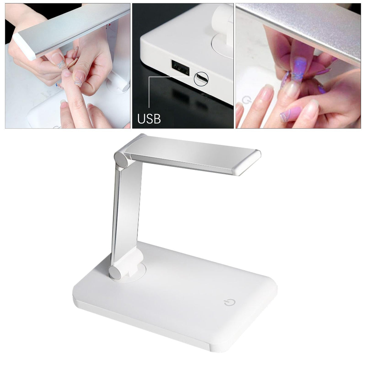 Sikunuo | Wireless Charging Foldable Desk Lamp