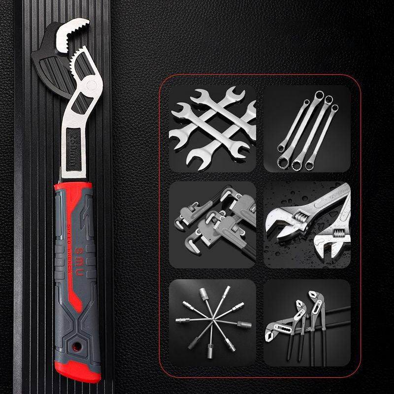 Sikunuo | Industrial Quality Multifunctional Self-Locking Pipe Wrench Tool
