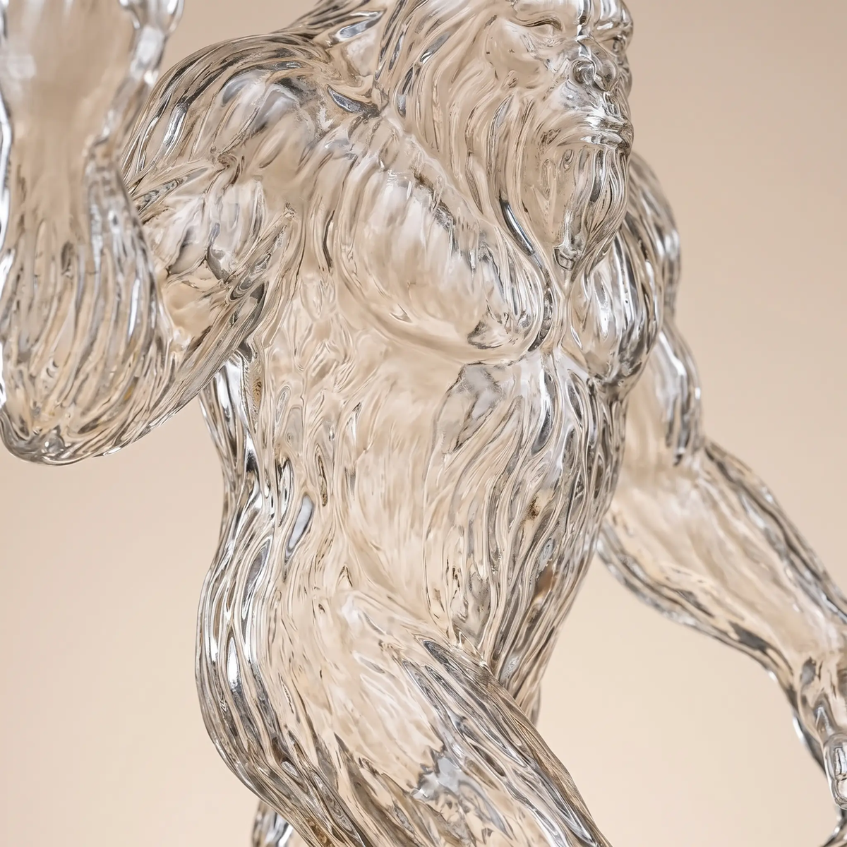 Sikunuo | Whiskey Decanter Funny Bigfoot Glass Bottle