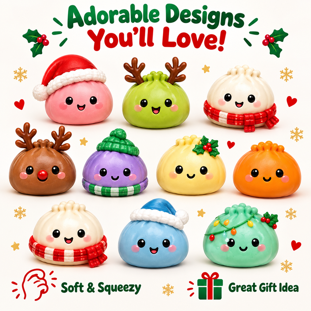 🎄 24-Day Squishy Advent Calendar – A New Christmas Surprise Every Day