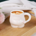 Sikunuo | Big Belly Fat Ceramic Coffee Mug