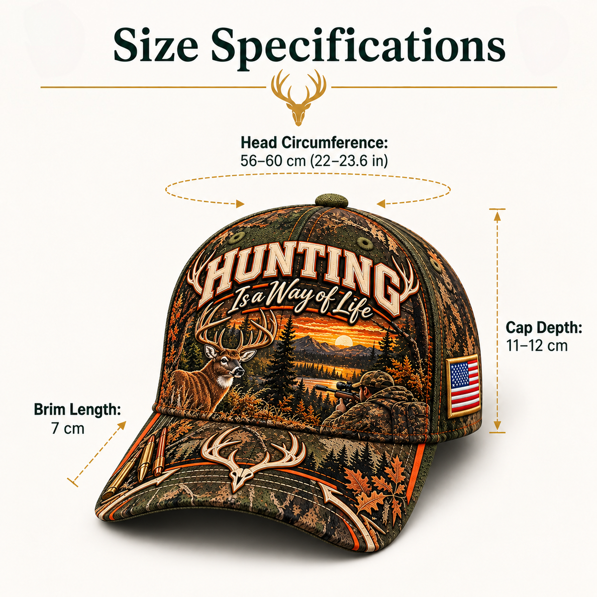 Hunting Is a Way of Life Baseball Cap