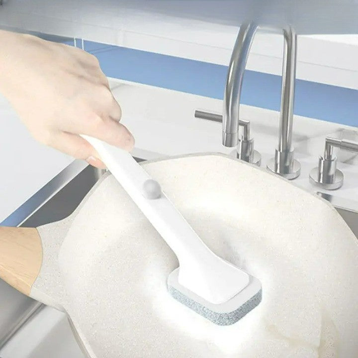 Sikunuo | Long Handle Disposable Kitchen Cleaning Brush Kit