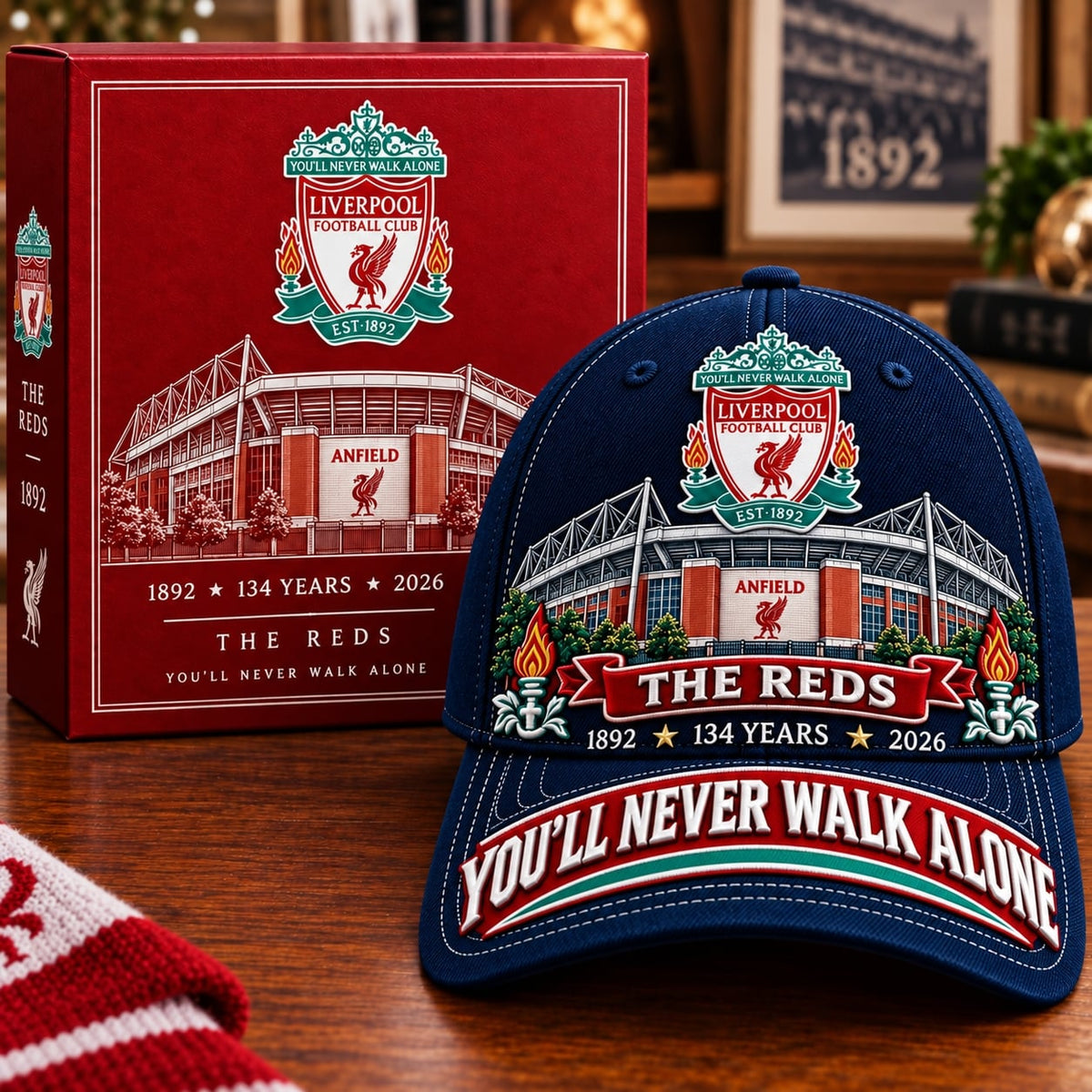 “You’ll Never Walk Alone” 1892–2026 134th Anniversary Commemorative Cap