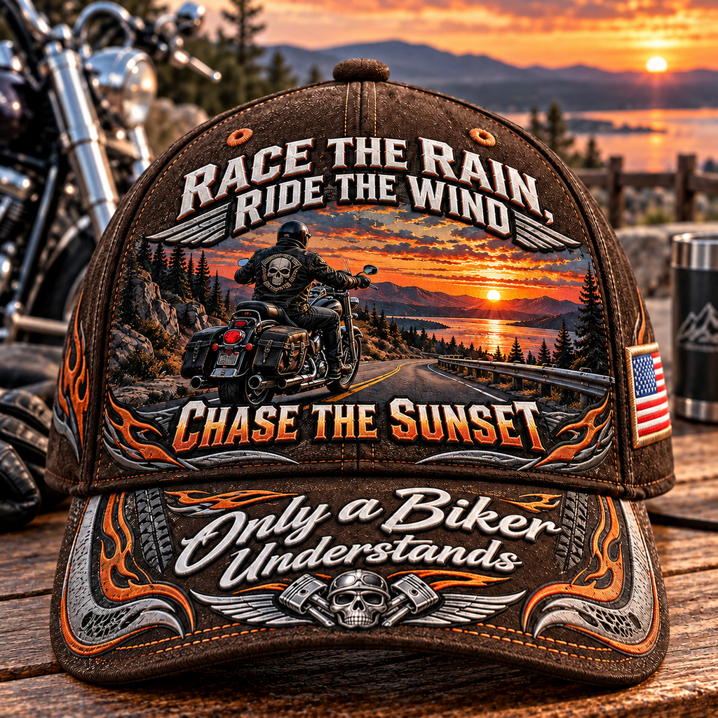 Only a Biker Understands – Vintage Motorcycle Baseball Cap
