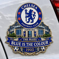 “The Blues – Blue Is the Colour”  Metal Car Emblem