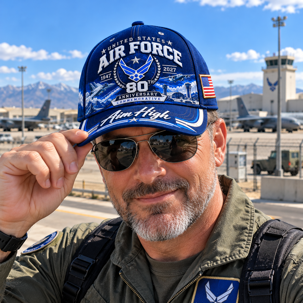 United States Air Force 80th Anniversary Commemorative Baseball Cap
