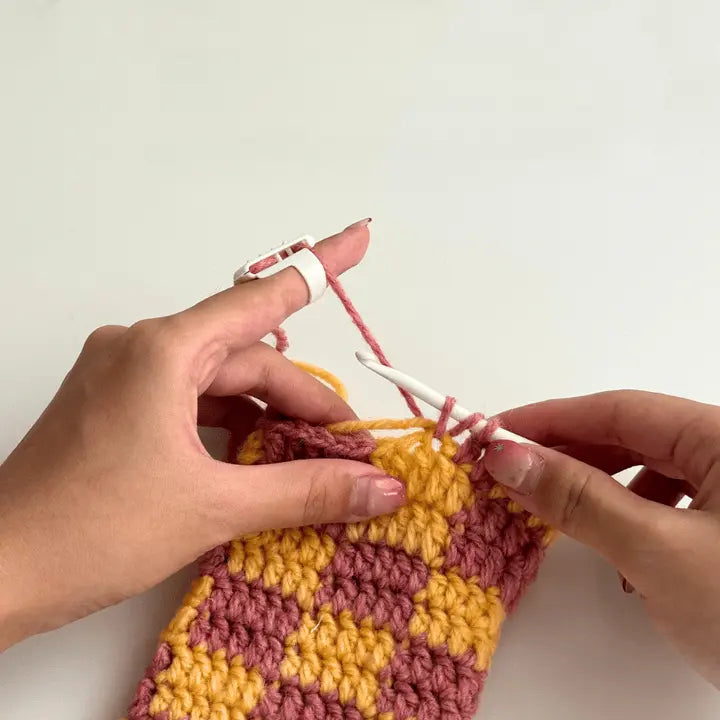 Sikunuo | 5-piece Set Yarn Guide Ring – for comfortable and fast knitting & crocheting!