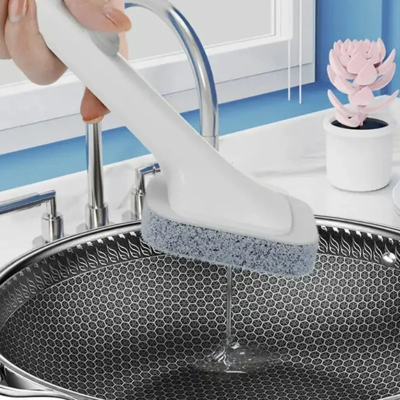 Sikunuo | Long Handle Disposable Kitchen Cleaning Brush Kit