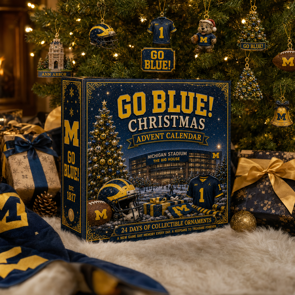 Go Blue! Football Christmas Advent Calendar