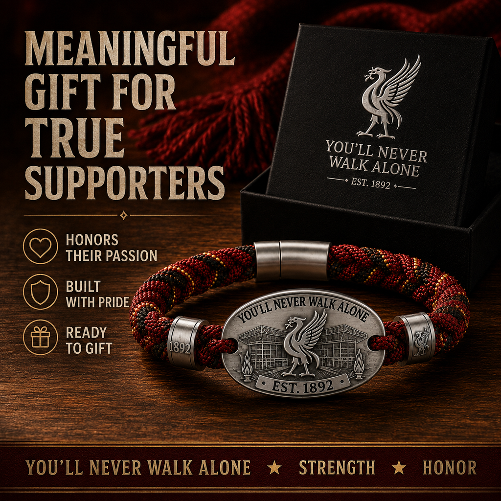You’ll Never Walk Alone Braided Bracelet – Heritage Supporter Gift