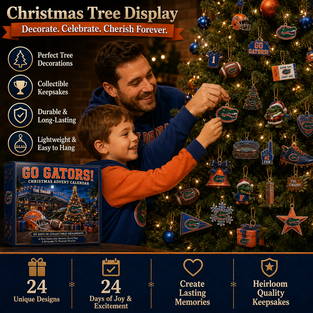 Go Gators! Football Christmas Advent Calendar