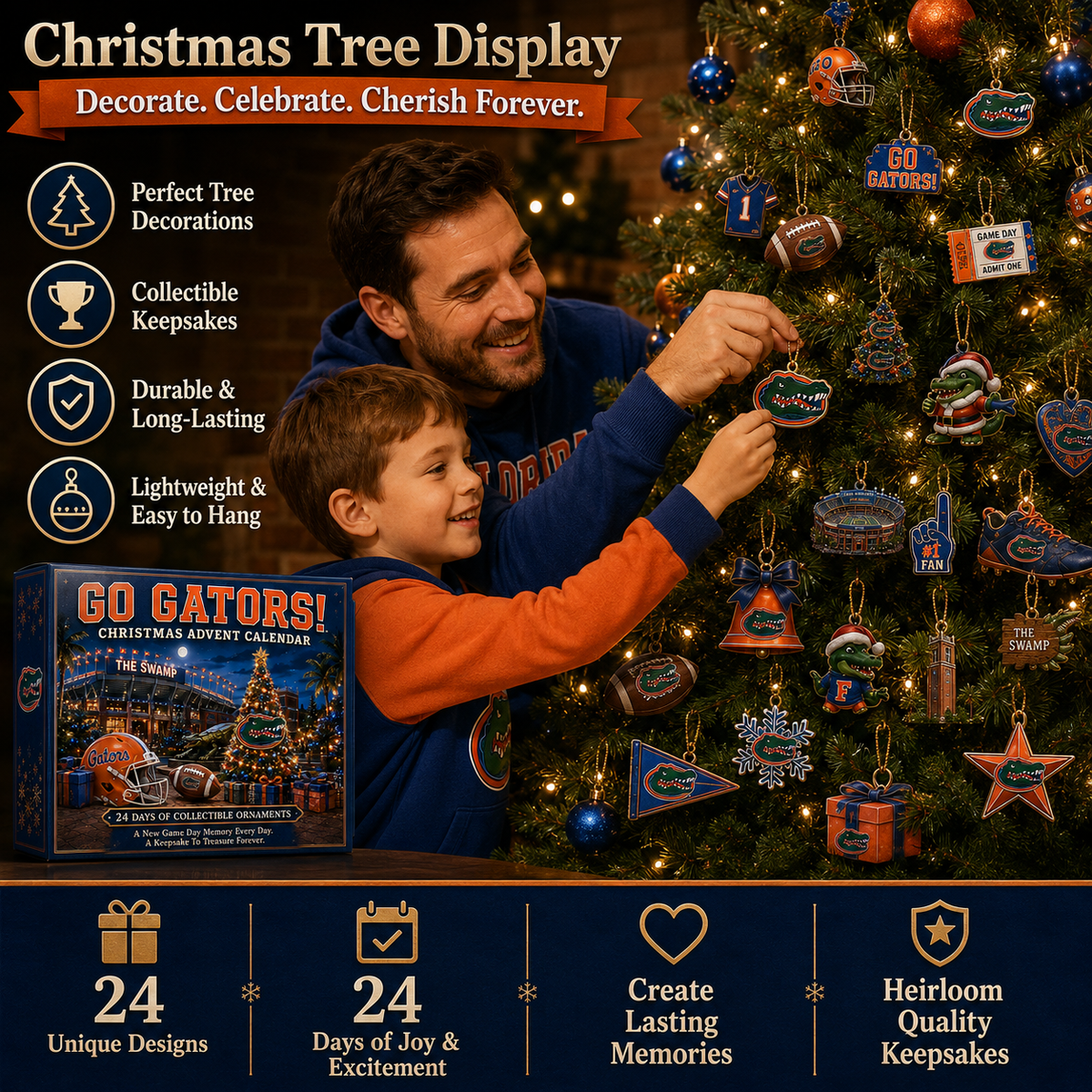 Go Gators! Football Christmas Advent Calendar