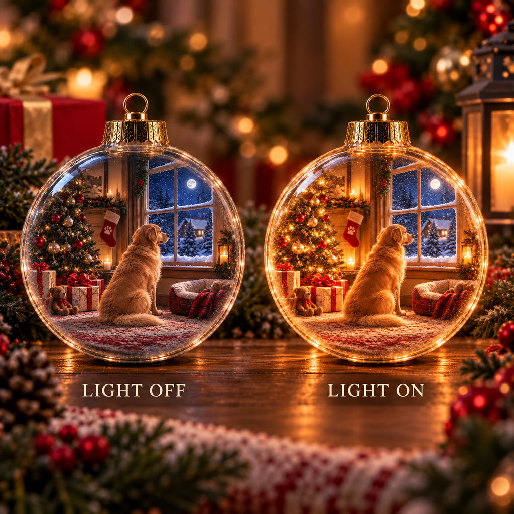 Christmas With Our Best Friends – Light-Up Ornaments