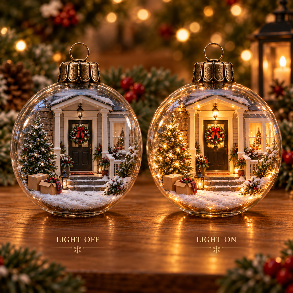 Light-Up First Christmas Keepsake Ornament Collection