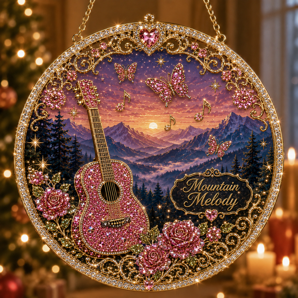 Forever in Song Memorial Diamond Art Hanging Ornament