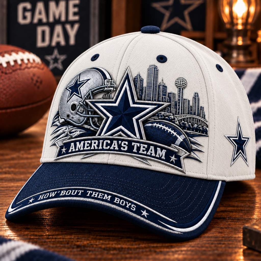America’s Team How ’Bout Them Boys Football Fan Cap